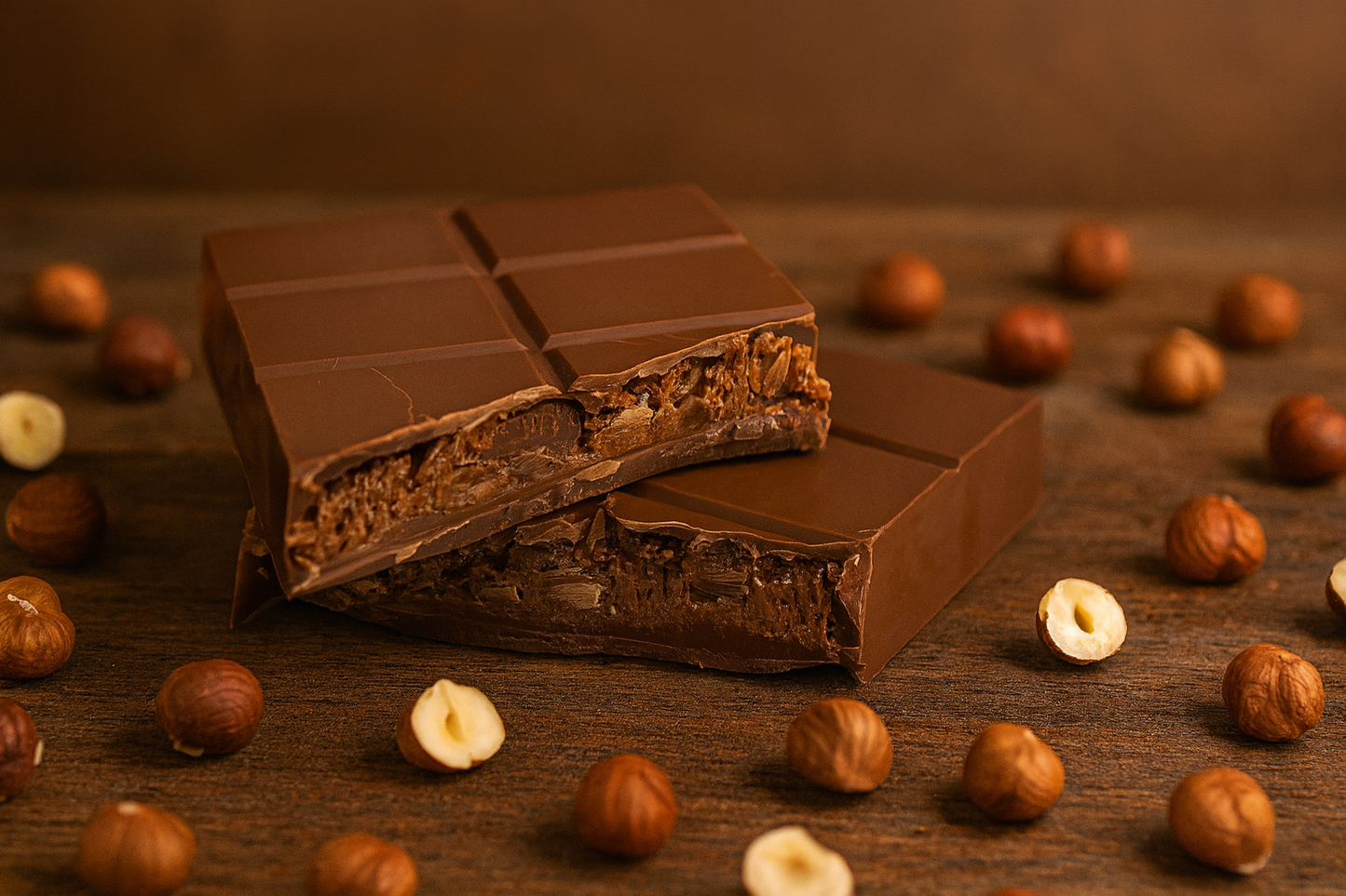 Sapphy Premium Hazelnut & Kunafa Chocolate Bar – 225g | Crispy Middle Eastern Pastry & Creamy Hazelnut Filling – Dubai Chocolate Limited Edition, Palm Oil Free