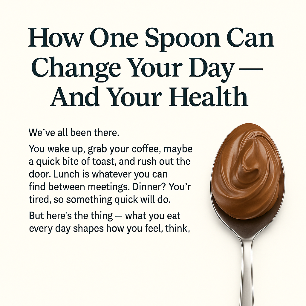 How One Spoon Can Change Your Day — And Your Health